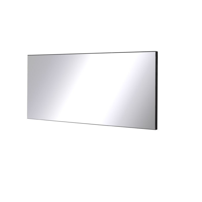 Buffet, bahut, enfilade 3 portes et 3 tiroirs FABIO + Miroir. Coloris blanc brillant. Meuble pour salon salle à manger