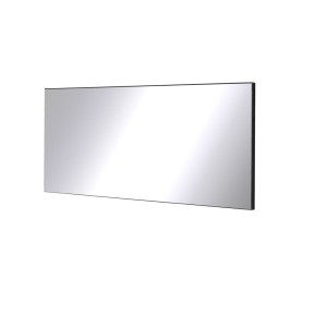 Buffet, bahut, enfilade 3 portes et 3 tiroirs FABIO + Miroir. Coloris blanc brillant. Meuble pour salon salle à manger