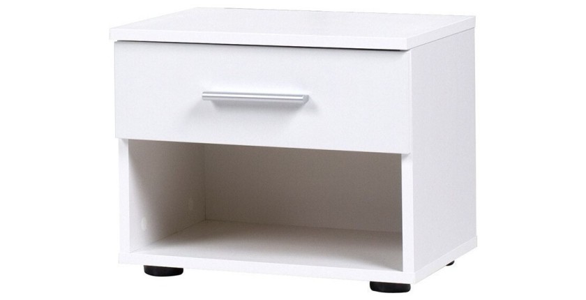 Lot de deux tables de chevet design pour votre Chambre à coucher, collection COMO.