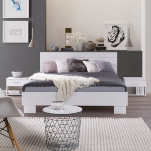 Lot de deux tables de chevet design pour votre Chambre à coucher, collection COMO.