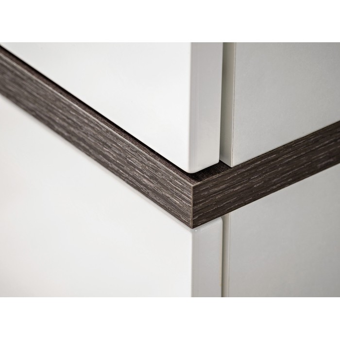 Vitrine collection CRISS + LED. Meuble déco, moderne et design pour votre salon.