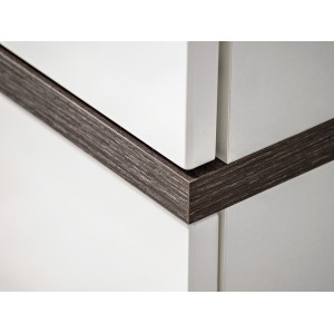 Vitrine collection CRISS + LED. Meuble déco, moderne et design pour votre salon.