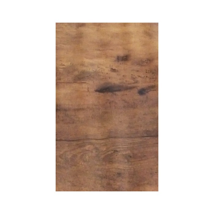 Table basse ARIZONA plateau en bois foncé, pieds en acier. Idéal pour votre salon.