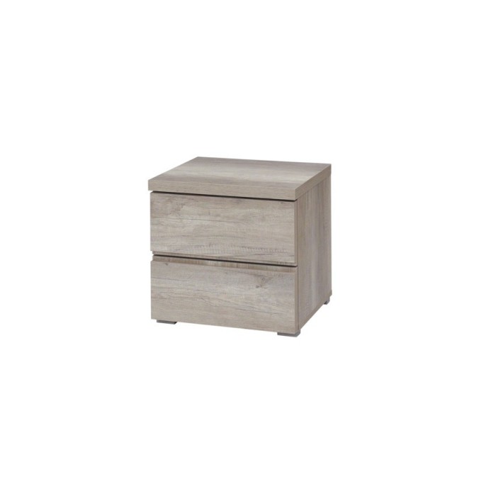 Lot de deux tables de chevet design pour votre chambre à coucher, collection ROMI.