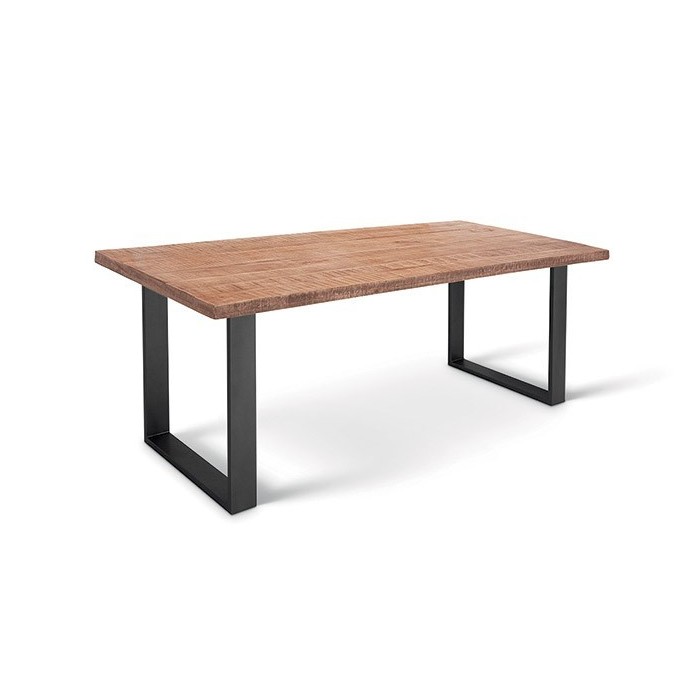 Table à manger design bois massif NIKO - Table rectangulaire