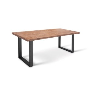 Table à manger design bois massif NIKO - Table rectangulaire