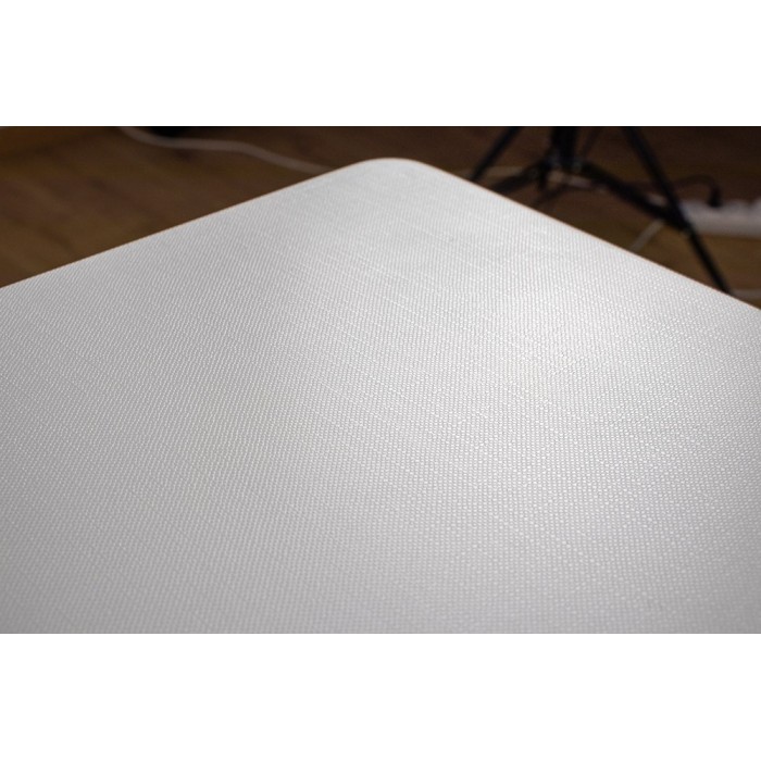 Table 160 x 90 Collection RENNES pieds métal et plateau blanc. Table design.