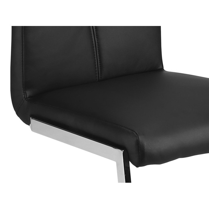 Chaises (x2) design EVY coloris Noir pour votre salle à manger. (lot de 2)