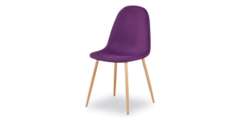 Chaise design BOYLD coloris Violet pour votre salle à manger.