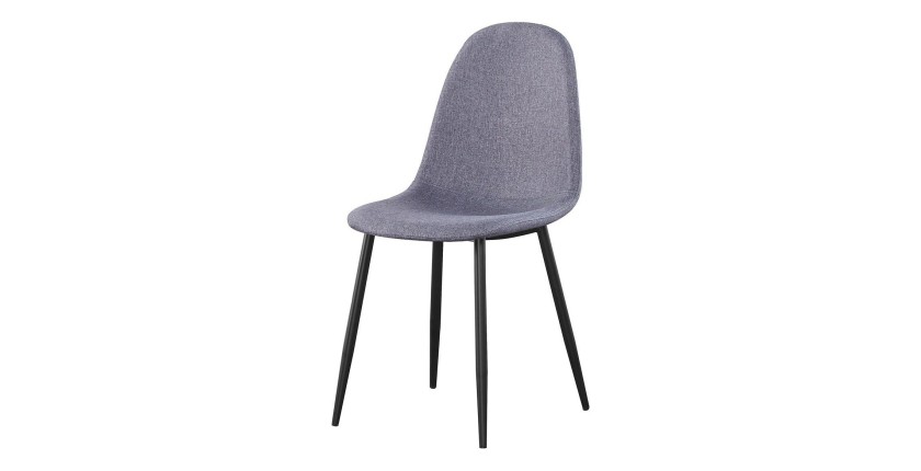Chaises design BOYLD X4. Coloris Gris pour votre salle à manger.