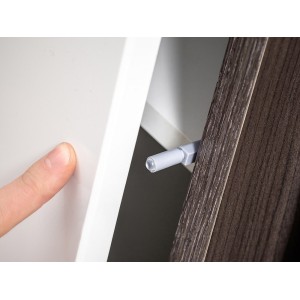 Meuble TV 150cm collection CRISS avec LED intégrés. Meuble déco, moderne et design pour votre salon.