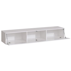 Ensemble meubles de salon style industriel SWITCH M1. Coloris blanc.