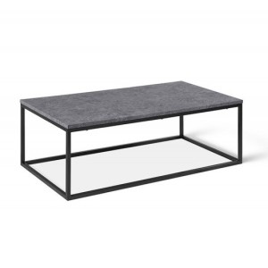 Table basse collection OREGON. Meuble type industriel effet béton.