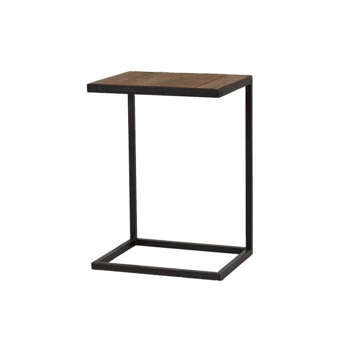 Table d'appoint collection MODENE en bois massif - Meuble style industriel