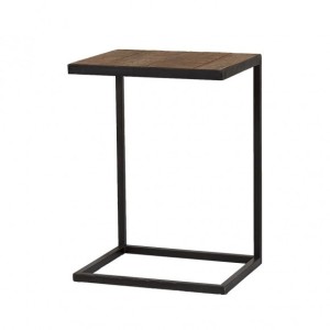 Table d'appoint collection MODENE en bois massif - Meuble style industriel