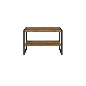 Table basse style industriel collection ANAFI. Coloris épicéa et noir.