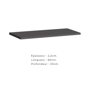 Ensemble meuble salon SWITCH II design, coloris gris brillant.