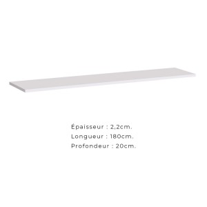 Ensemble meubles de salon SWITCH XXIV design, coloris blanc brillant.