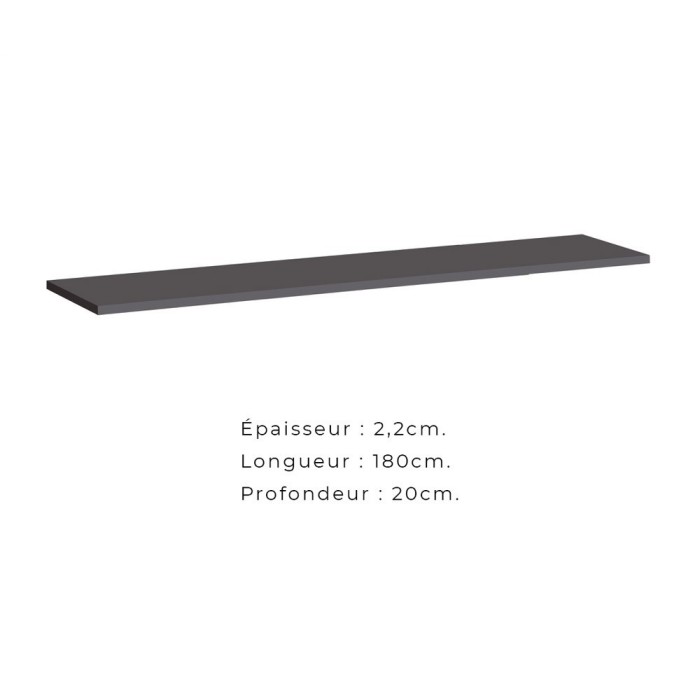 Ensemble meubles de salon SWITCH XXIV design, coloris Gris et noir.