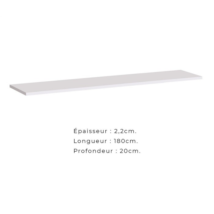 Ensemble meubles de salon SWITCH XXV design, coloris blanc brillant.