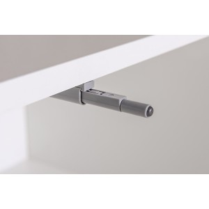 Ensemble meubles de salon SWITCH XXV design, coloris blanc et gris.