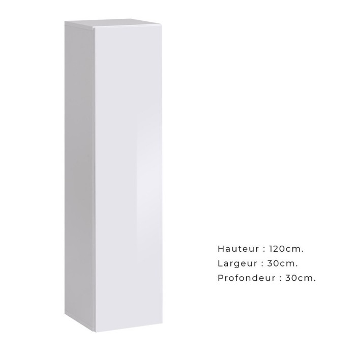 Ensemble meubles de salon SWITCH XXVI design, coloris blanc et gris.