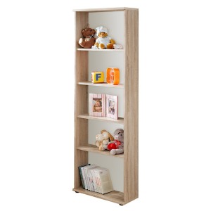 Chambre complète enfant, ado - DENVER - Armoire, Lit, bibliothèque et étagère