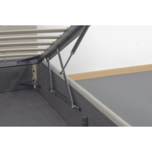 Lit coffre collection DESERT - Couleur beige - 180x200cm - Sommier inclus