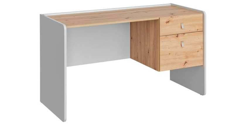 Bureau enfant, Ado avec 1 porte et un tiroir collection BIBOU