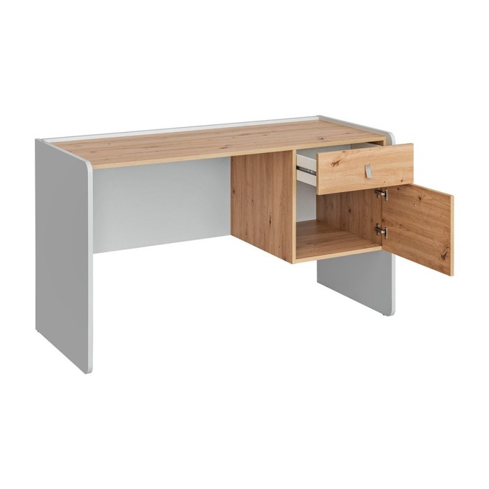Bureau enfant, Ado avec 1 porte et un tiroir collection BIBOU