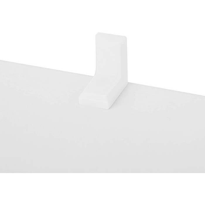 Bibliothèque escalier style design collection IOWA. Coloris blanc.