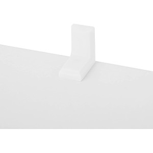 Bibliothèque escalier style design collection IOWA. Coloris blanc.