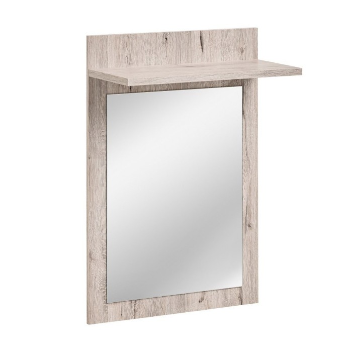 Meuble d'entrée - ONYX 4 - Coloris chêne et blanc