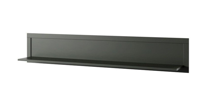 Étagère murale 180cm coloris vert. Collection ASSIA.