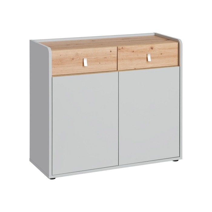 Chambre complète enfant, ado collection BIBOU. Armoire 2 portes, Lit, bibliothèque, bureau, commode et étagère