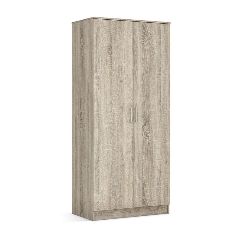 Garde Robe REY, armoire 2 portes idéal pour votre entrée ou votre buanderie