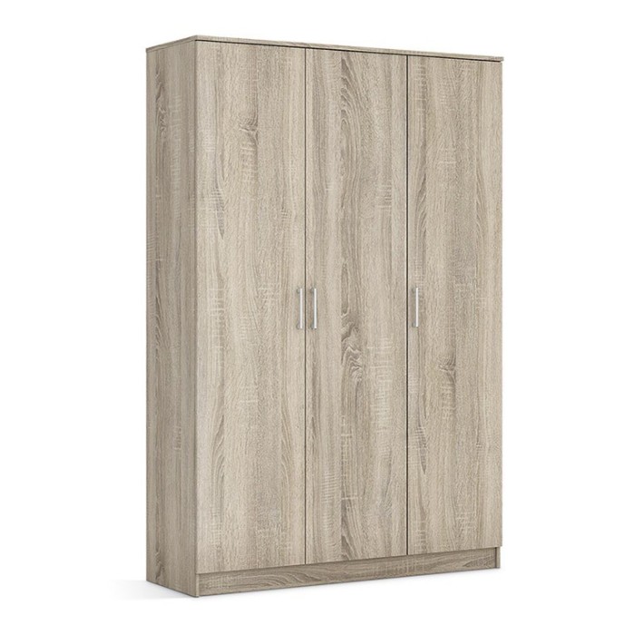 Garde Robe REY, armoire 3 portes idéal pour votre entrée, votre buanderie ou votre sdb