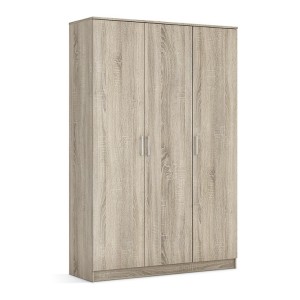 Garde Robe REY, armoire 3 portes idéal pour votre entrée, votre buanderie ou votre sdb