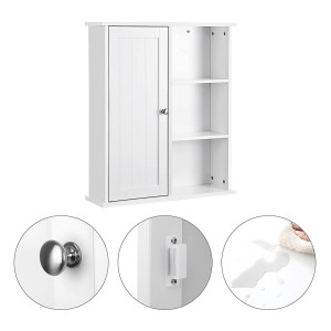 Armoire suspendue pour salle de bain coloris blanc collection CLEAN