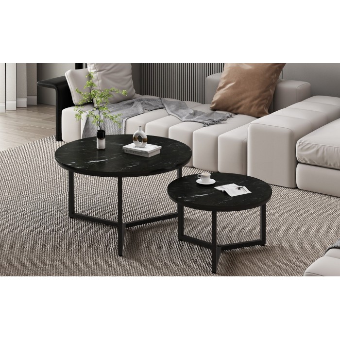 Table basse collection RAVENNO. Meuble type CONTEMPORAIN.