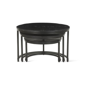 Table basse collection ARNOLD noir.