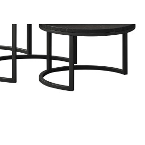 Table basse collection ARNOLD noir.