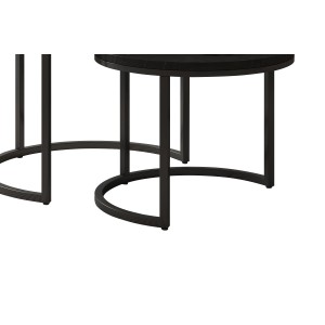 Table basse collection GOJI noir.