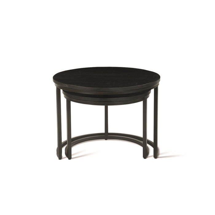 Table basse collection GOJI noir.