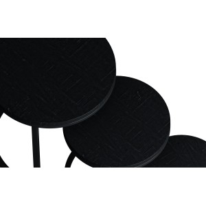 Table basse collection PLATO noir.