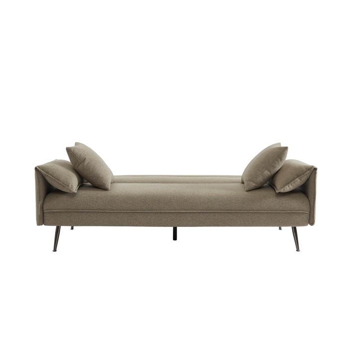 Canapé 3 places convertible beige collection SILAS