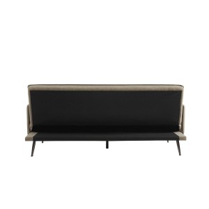 Canapé 3 places convertible beige collection SILAS