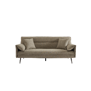 Canapé 3 places convertible beige collection SILAS