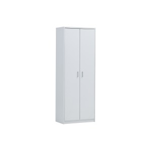 Armoire, collection SPACI, 2 portes, 72x148 cm, coloris blanc