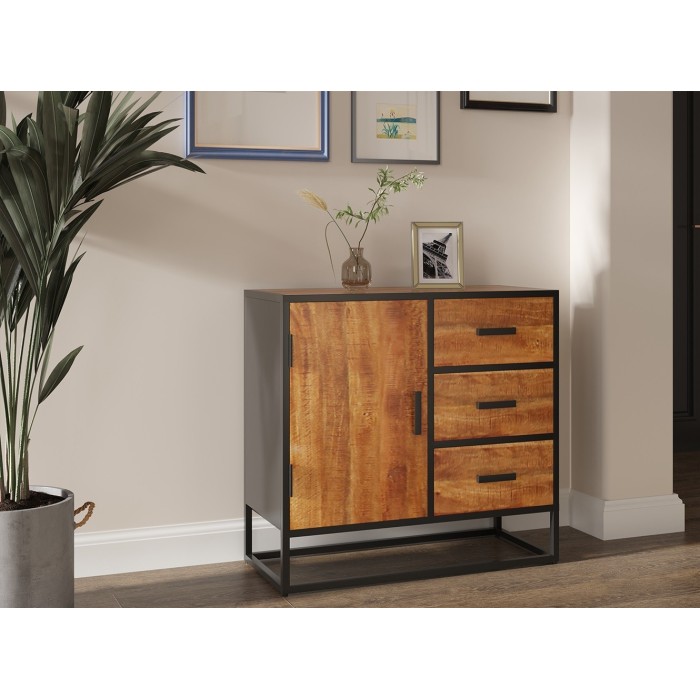 Commode MADEIRO bois exotique mangolia